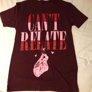 can’t relate valentines tee